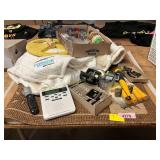 Rug, Blanket, Sprinkler, Bottles, Etc