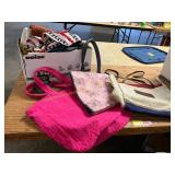 Tote Bags, Linens, Etc