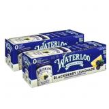 Waterloo Blackberry Lemonade Sparkling Water 48ct.