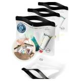 Ogato 3pc Clear TSA Toiletry Bag - 3-1-1