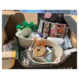 Baskets, CDs, String Lights, Etc