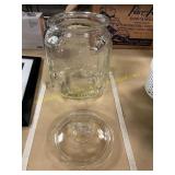 1920s Planters Peanut Jar + Lid