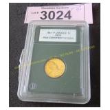 1961 proof  graded 70  Lincoln penny