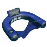 Fabric Covered U-Seat Pool Inflatable