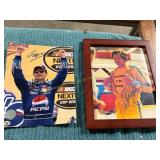 Jeff Gordon + Earnhardt Autographed Pics