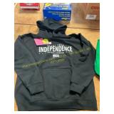 Size M WYFFELS Hybrids Black Hoodie