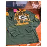 Womens M Long Sleeve Green Bay Packers