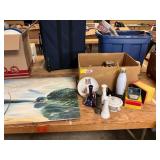 Oil Painting, Vases, Etc