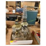 Assorted Oil Lamps