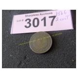 1866 two cent piece