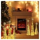 Christmas Cone Trees Lights 200 LED