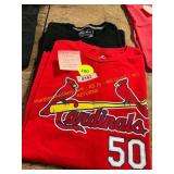 2ct Size 2XL Tshirts (Eddie Bauer + Cardinals)