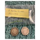 2ct Barber Dimes