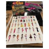 Barbie Poster, Clue Puzzle, Colorforms