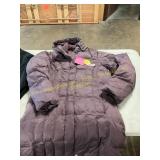 Eddie Bauer L Quilted Puffer Long Coat