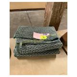 2ct Threshold Olive Green/White Bath Towels