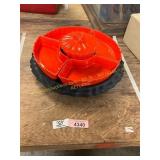 Chip + Dip Platter w/ Lazy Susan