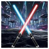 Red Blue Light Sabers for Kids 2-Pack Saber Set