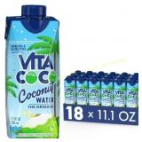 17 ct Vita Coco Coconut Water, Pure, 11.1 fl oz