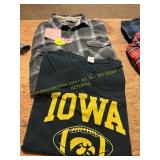2ct XL Graphic T + Flannel