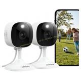 AOQEE 2K Camera, 2.4G WiFi, Night Vision