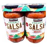 Kirkland Organic Salsa Medium 2 x 38 oz jars