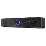 USB-Powered Computer Speakers with 3.5mm AUX