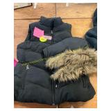 Banana Republic S Fleece Lined Puffer Vest