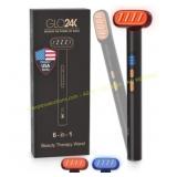 GLO24K 6-in-1 Beauty Therapy Wand: LED/Thermal