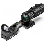 CVLIFE Red Dot + 3x Magnifier with Mount