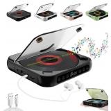 Portable Bluetooth CD Player (Black)