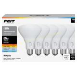 Feit BR30 LED Flood Bulb, 65W Eq, Dimmable x2
