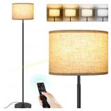 63 in. Black Floor Lamp w/ Footswitch