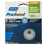 Norton ProSand 5" Ceramic Disc 100 Grit 10pk