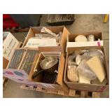 Pans, kitchen items, glasses