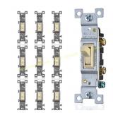Faith Ivory Toggle Light Switch (10-Pack)