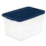 6 ct Sterilite 64 Qt Latch Box with Lid