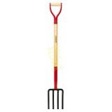 VNIMTI Garden Fork, 4-Tine Spading Fork, 45"