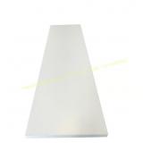 NB Wood Shelf Board 0.63x11.8x47.6 in White