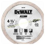 DeWalt 4-1/2" Diamond Tile Blade 1 pk