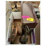 Silverware box, wood shelf, holder