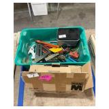 Wen hand planer, screws, assorted tools