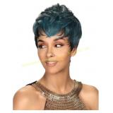 Zury Sassy Razor Chic Wig RC-H Boni, pink helmet,
