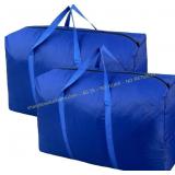 100L Extra Large Storage Bags 2 Pack, Blue, keycha