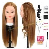 Opini Mannequin Head w/ 80% Human Hair