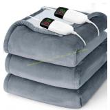 Heated Electric Blanket Queen Dual Control