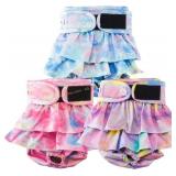 Female Dog Diapers, Pack of 3, Small
