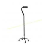 Medline Aluminum Quad Cane with Small Base