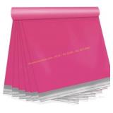 Pink Poly Mailers 14.5x19, 100 Pack