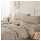 SAPHREAS Beige Duvet Cover Set 25274Q Queen